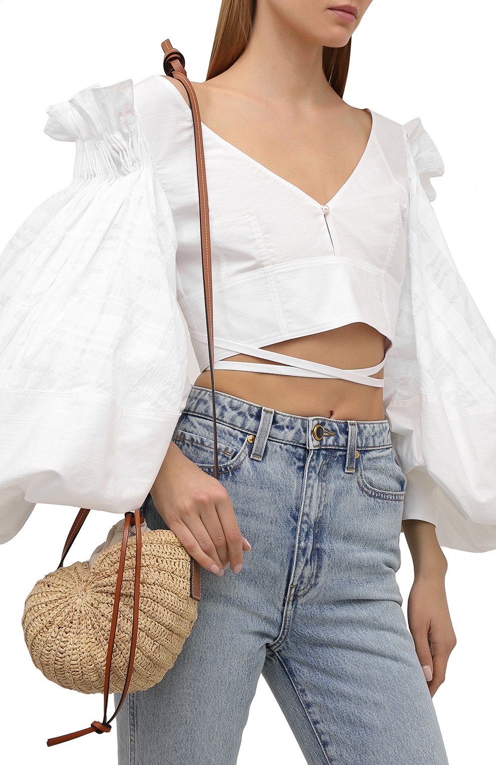 Сумка moon shell loewe x paula's ibiza LOEWE, арт. A623M96X01, фото 2