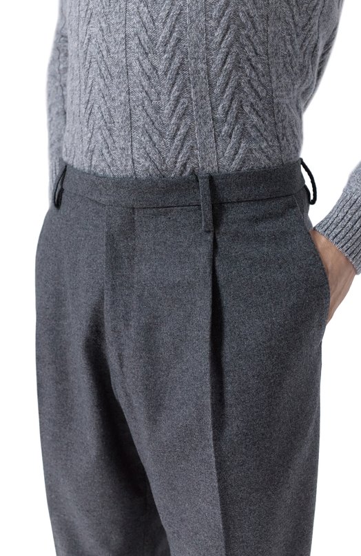 Шерстяные брюки Boglioli 80926/FB5108 Серый  80926/FB5108 Фото 5