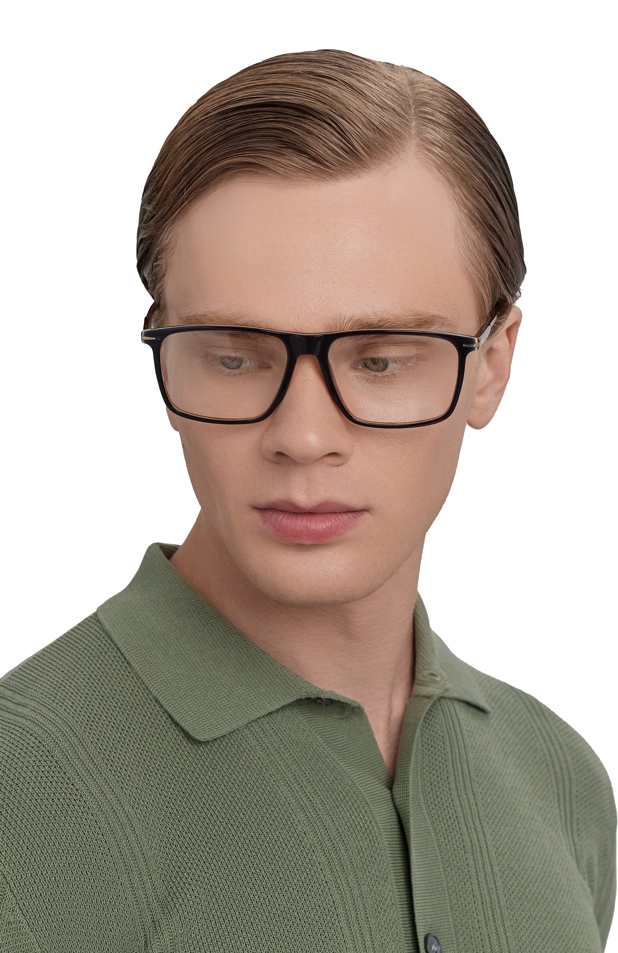 Оправа DAVID BECKHAM коричневого цвета по цене 22950 руб., арт. DB1164 S9W, фото 2 Оправа DAVID BECKHAM, арт. DB1164 S9W, фото 2