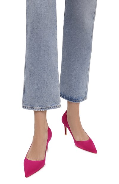 Замшевые туфли stuart 75 STUART WEITZMAN, арт. S7009, фото 3