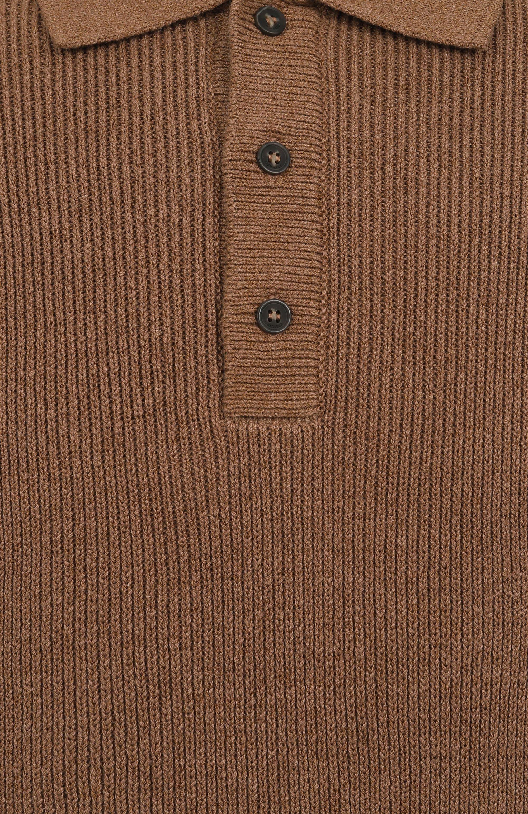 Поло изо льна и хлопка 12 STOREEZ, арт. 132838, фото 6