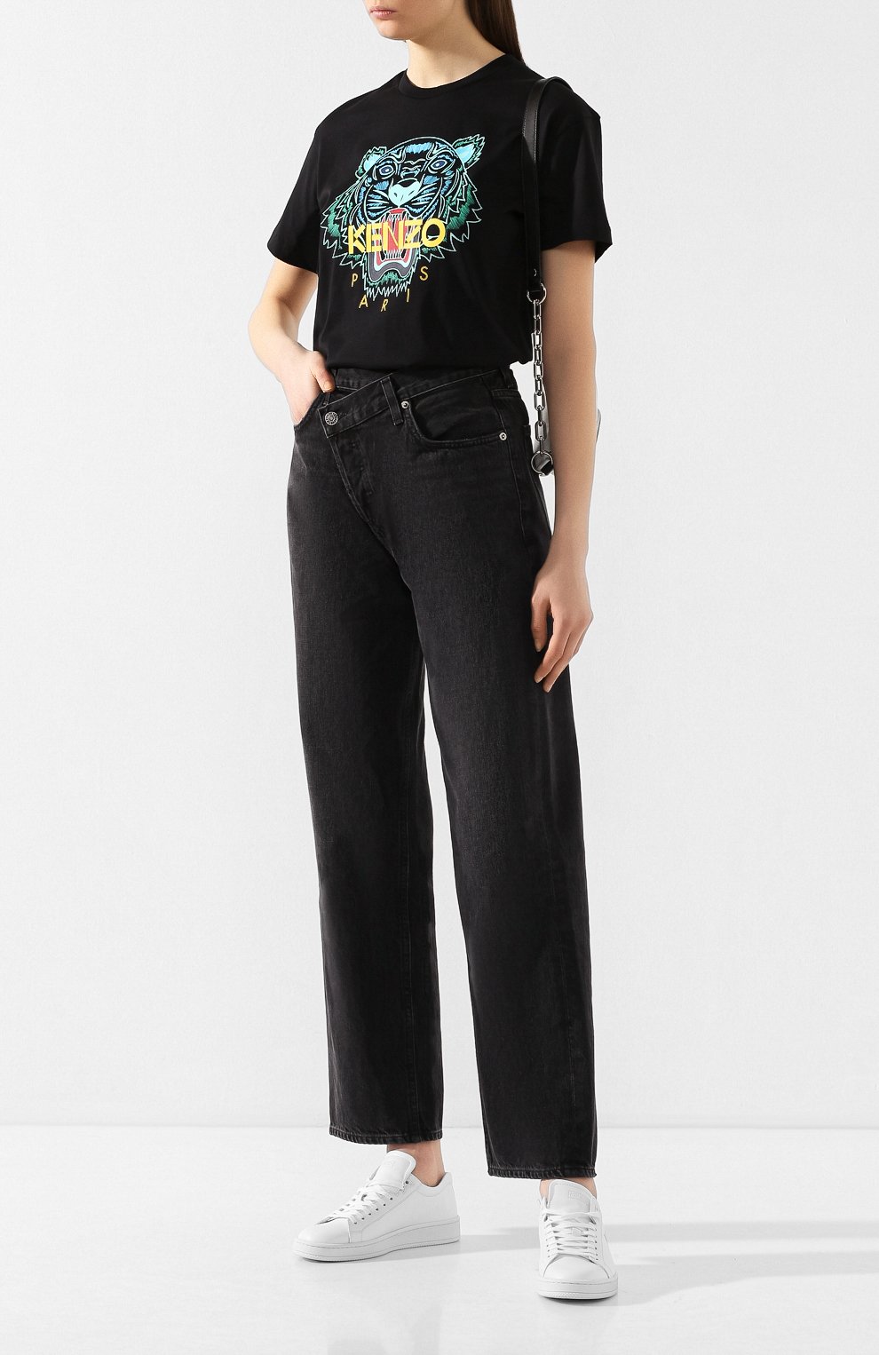 Хлопковая футболка KENZO, арт. FA52TS9594YA, фото 2