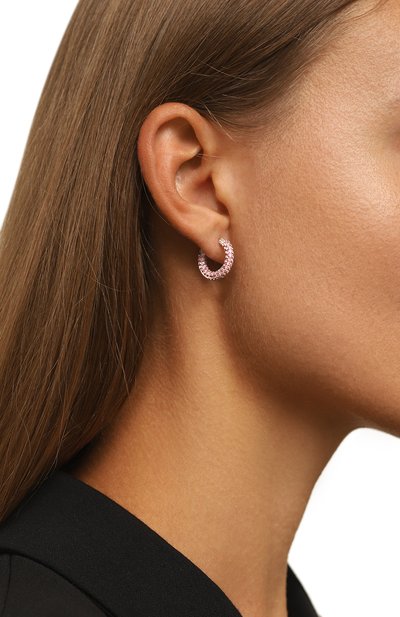 Серьги LUV AJ розового цвета по цене 10900 руб., арт. CC22-E-PAH-P-S, фото 2 Серьги LUV AJ, арт. CC22-E-PAH-P-S, фото 2