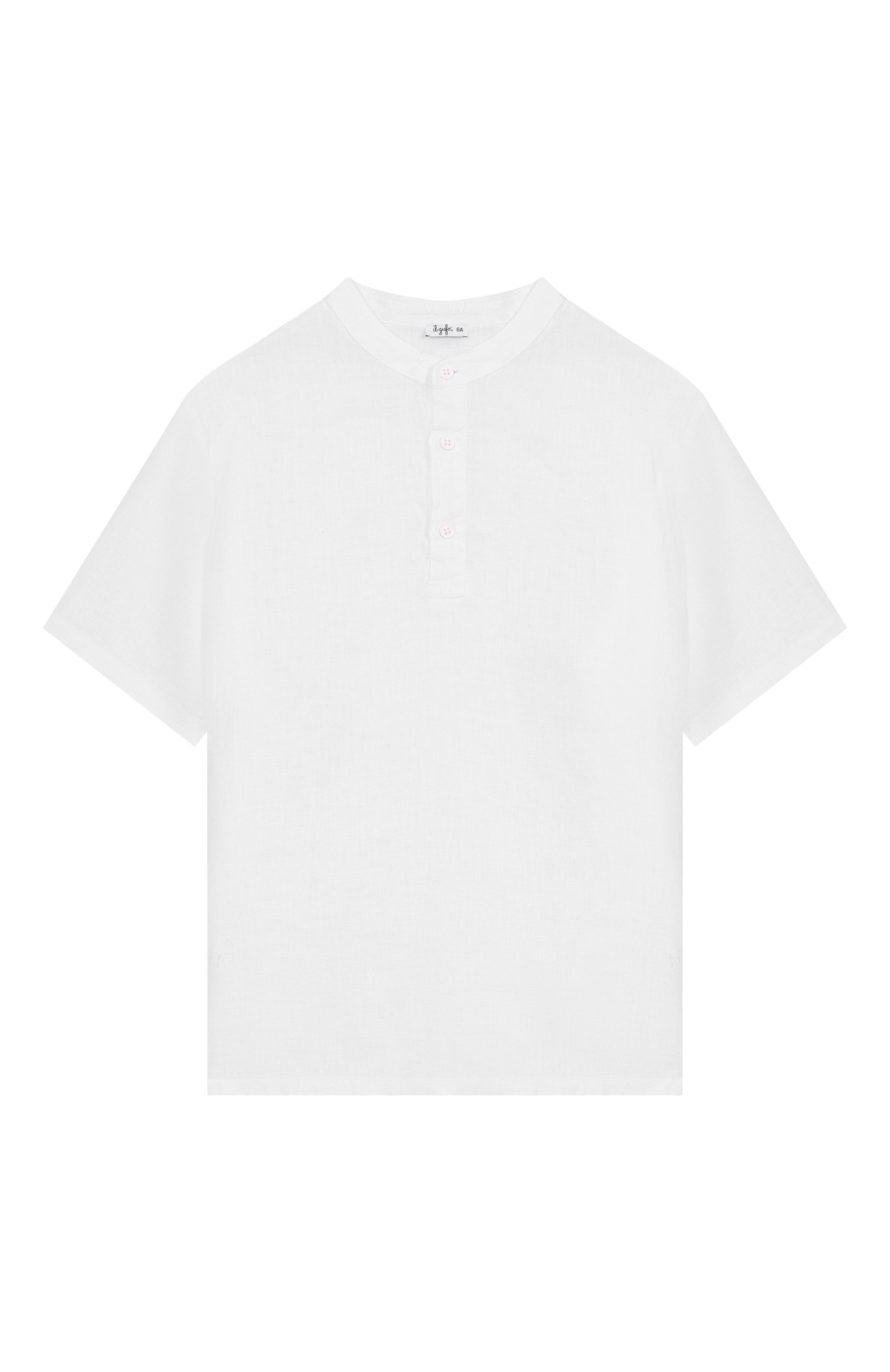 Льняная рубашка IL GUFO, арт. P25PC076L6006/5A-8A, фото 1