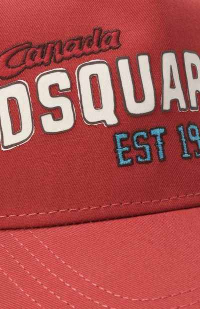 Хлопковая бейсболка DSQUARED2, арт. BCM0933 05C00001, фото 4
