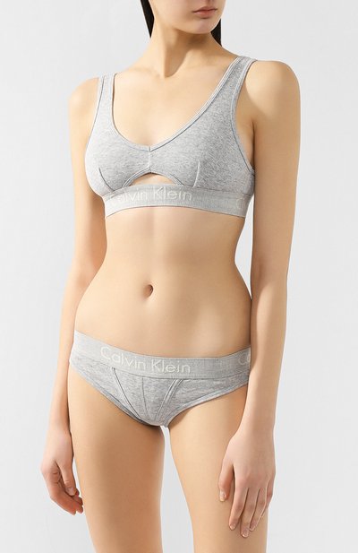 Хлопковый бюстгальтер CALVIN KLEIN, арт. QF4507E, фото 2