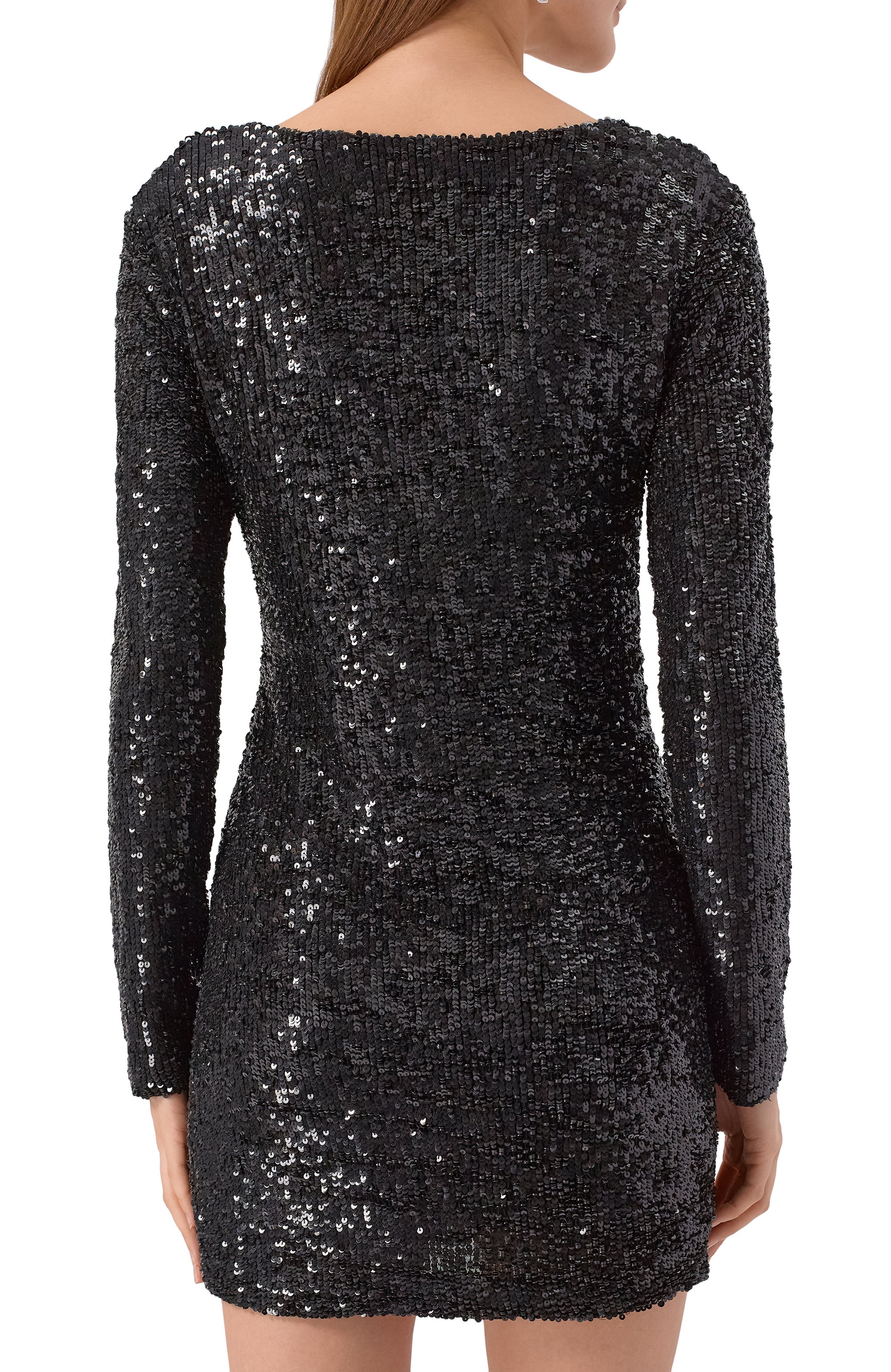 Платье с отделкой пайетками P.A.R.O.S.H., арт. G0NG25-D722526, фото 4