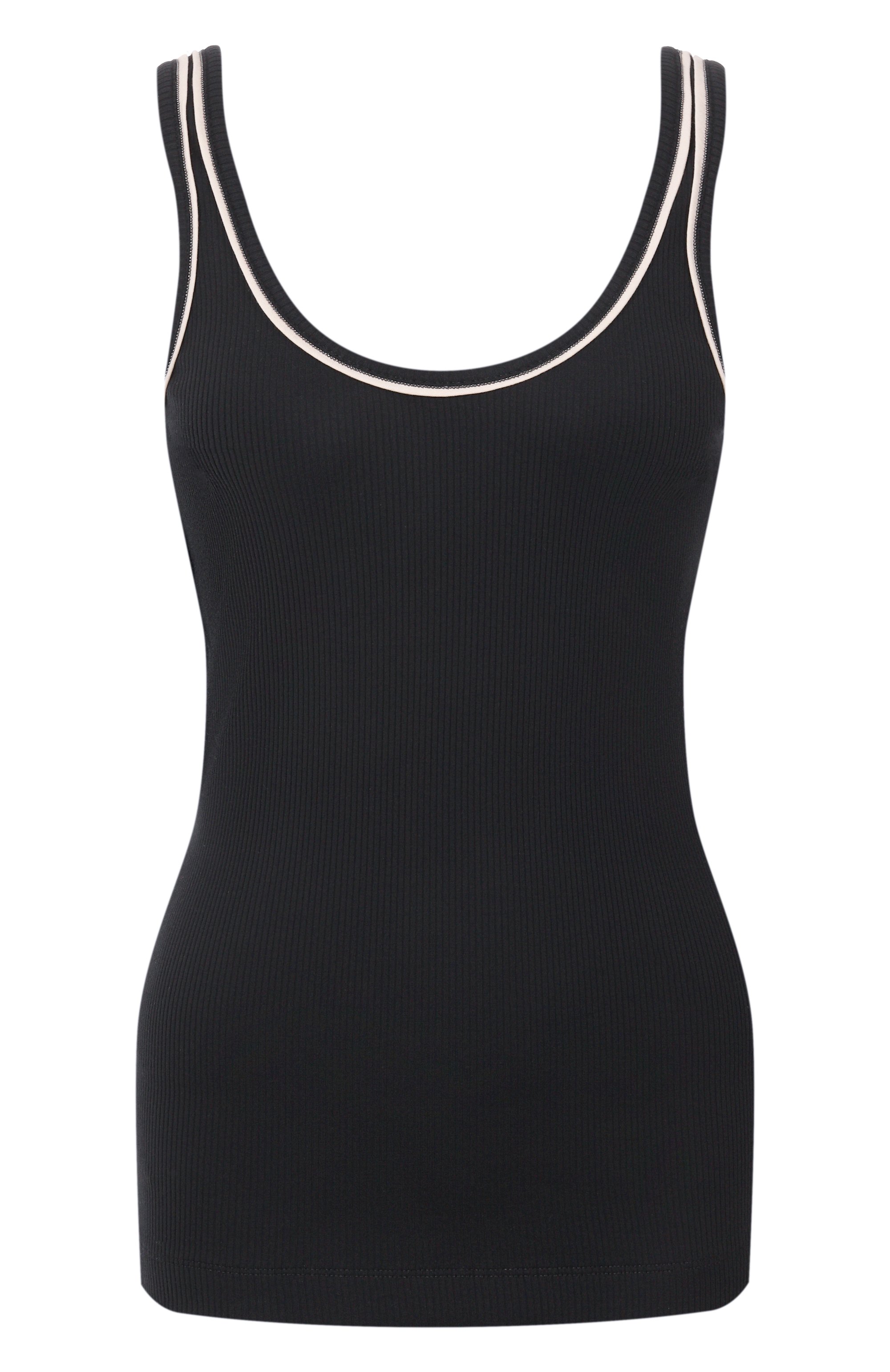 Хлопковая майка BRUNELLO CUCINELLI, арт. MG902FP320, фото 1