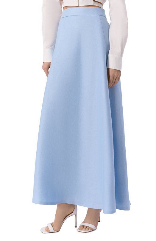 Льняная юбка MVST M26.2PW.S900/T30 Голубой  M26.2PW.S900/T30 Фото 3