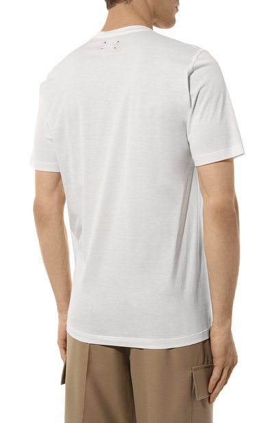 Хлопковая футболка KITON, арт. UMK0482HE, фото 4