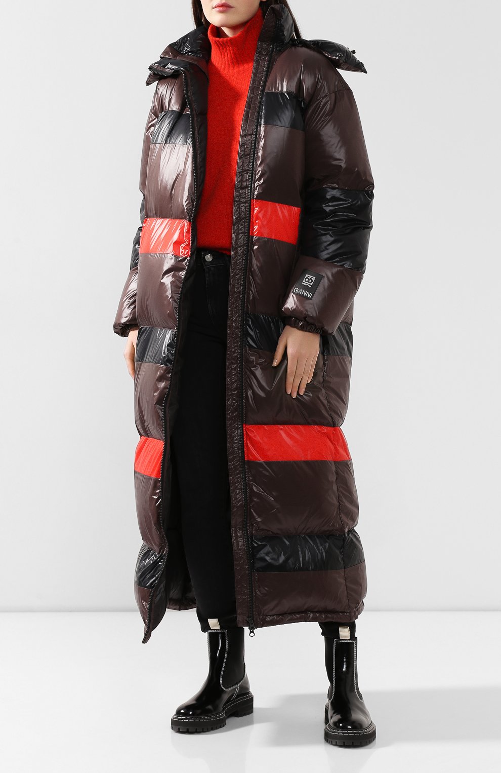Пуховик GANNI, арт. F3914, фото 2