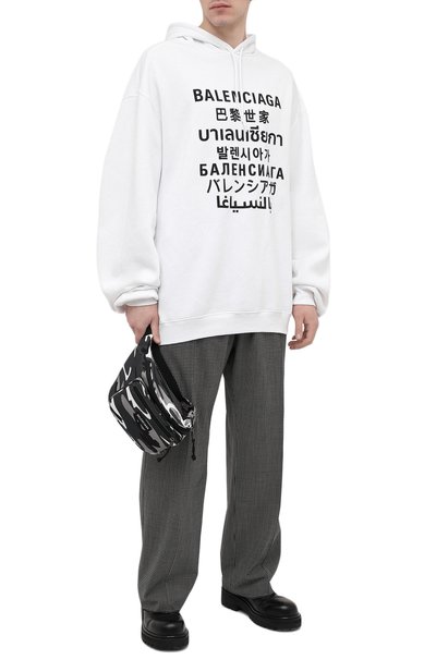 Текстильная поясная сумка explorer BALENCIAGA, арт. 482389/2BKIX, фото 2