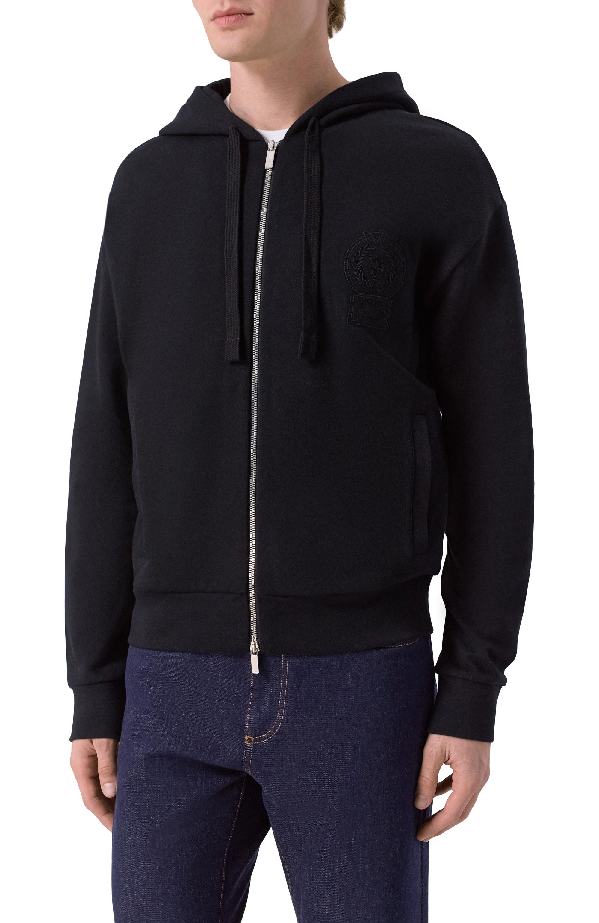 Хлопковая толстовка ZILLI, арт. SWS005M0108VZCR00/62, фото 3