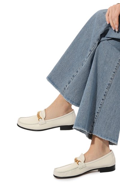 Кожаные лоферы GUCCI, арт. 645445 16M00, фото 3