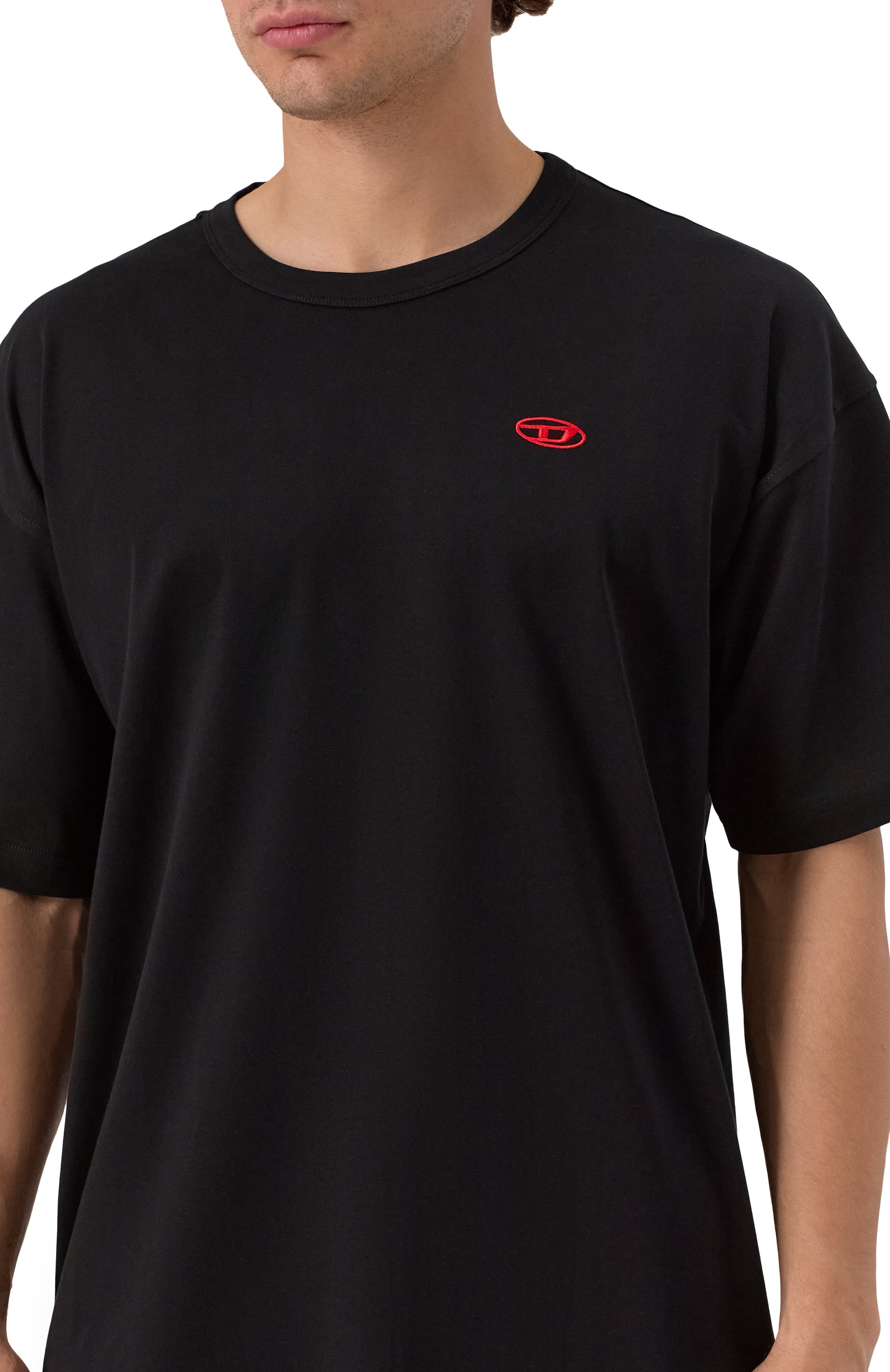 Хлопковая футболка DIESEL, арт. A18535/0AIJU, фото 5