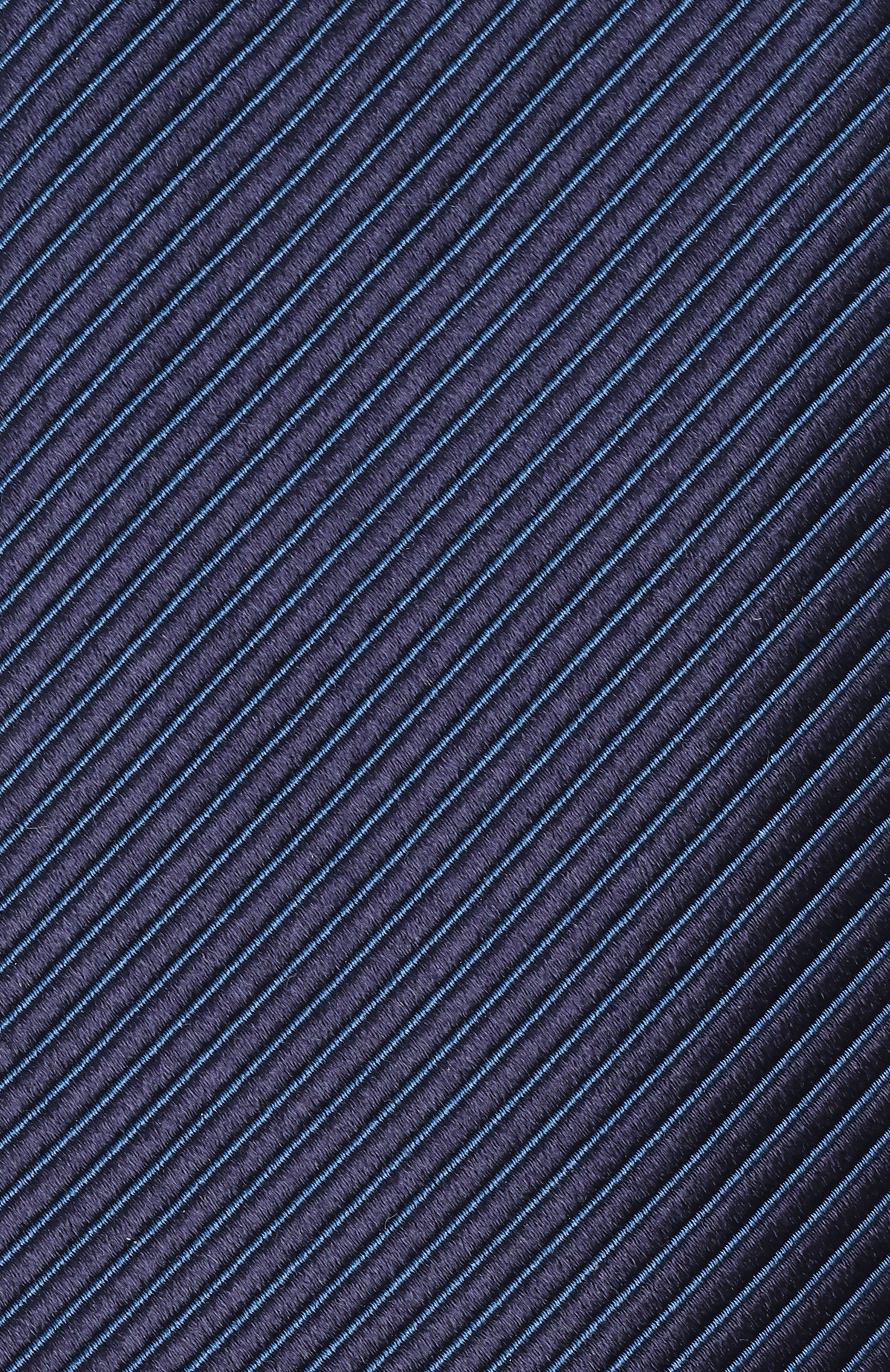 Галстук из шелка и хлопка GIORGIO ARMANI темно-синего цвета по цене 25250 руб., арт. GM000800/TE13673, фото 4 Галстук из шелка и хлопка GIORGIO ARMANI, арт. GM000800/TE13673, фото 4