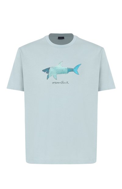 Мужская хлопковая футболка PAUL&SHARK, арт. 25411070