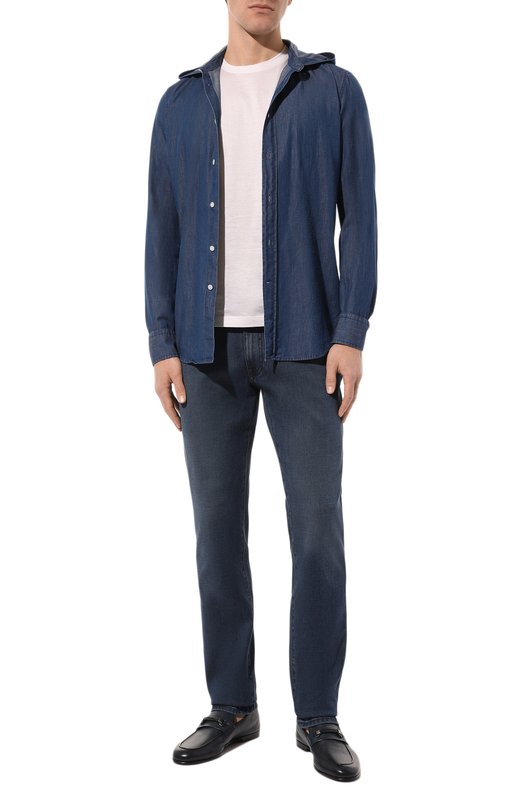 Джинсовая рубашка MVST ILS903F/DENIM8 Синий  ILS903F/DENIM8 Фото 2