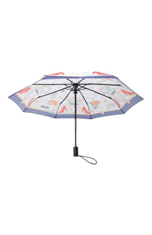 Складной зонт Moschino 8970-0PENCL0SE Белый  8970-0PENCL0SE Фото 2