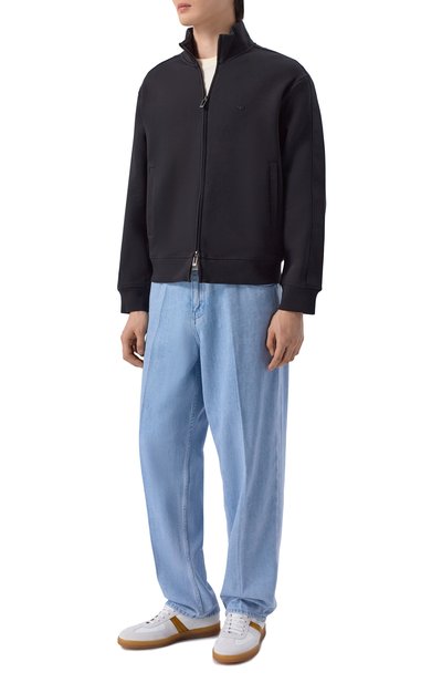 Хлопковая толстовка EMPORIO ARMANI, арт. EM005222/AF10013, фото 2