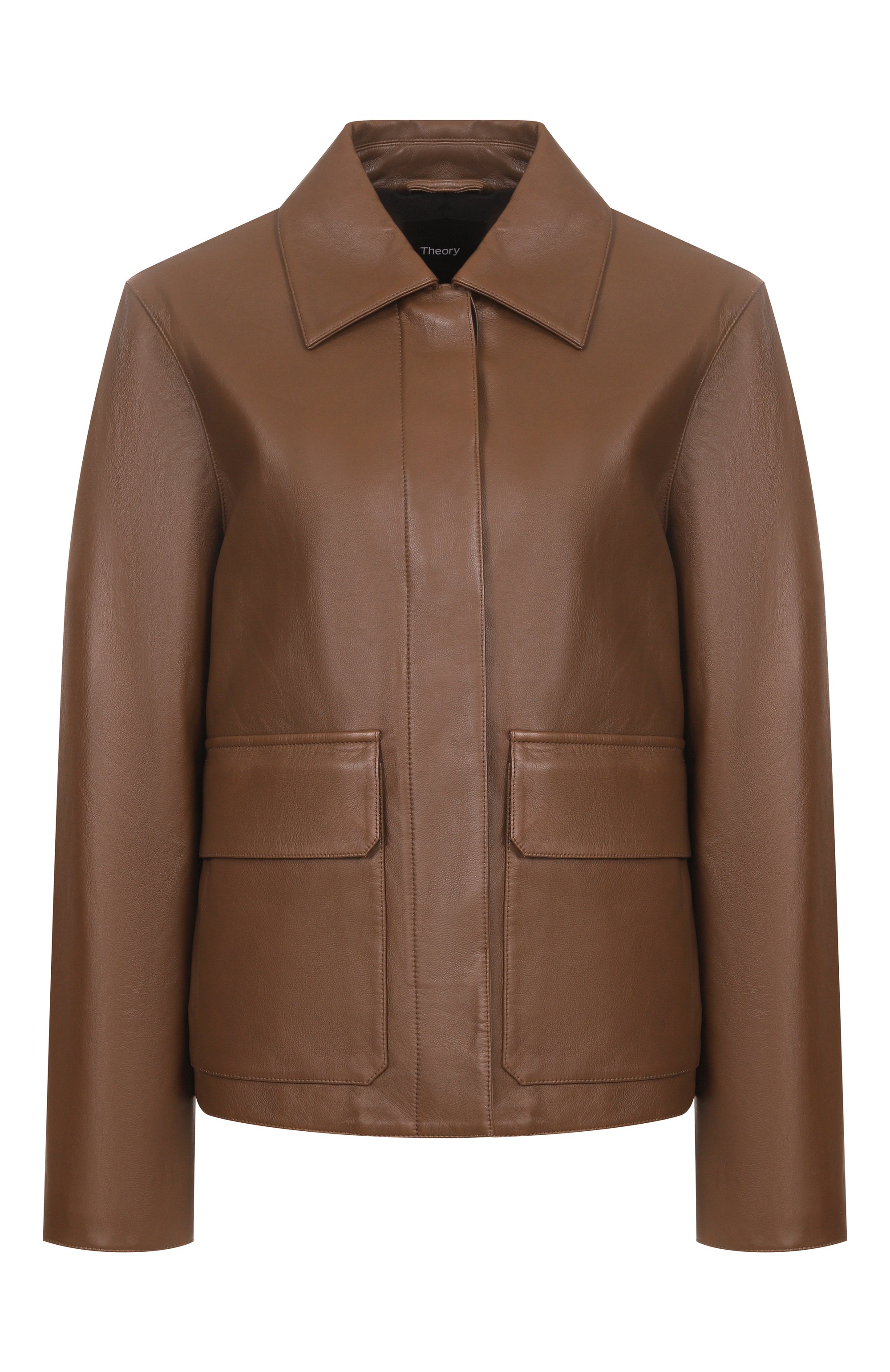 Кожаная куртка THEORY, арт. P0100405, фото 1