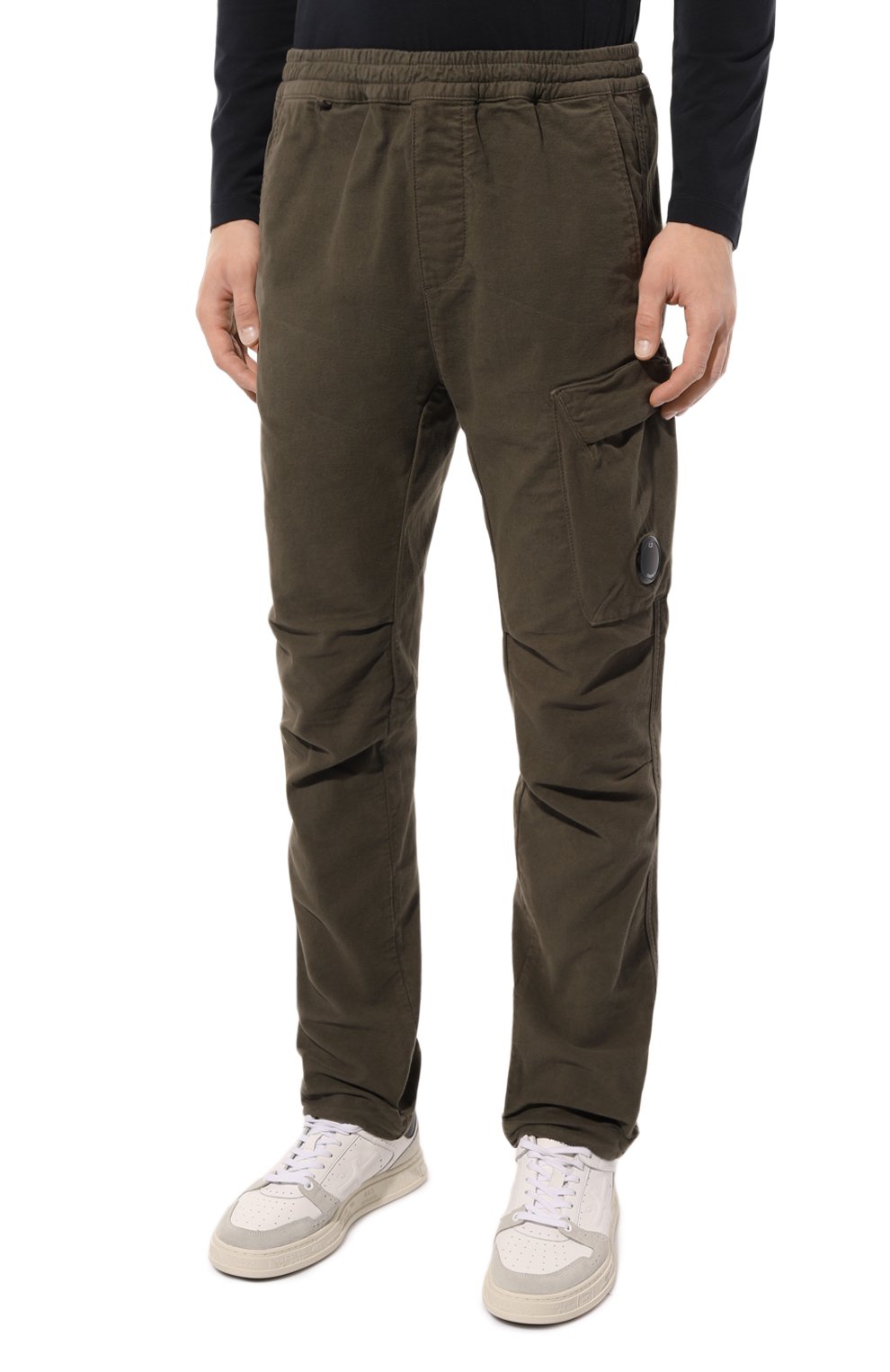 Хлопковые брюки C.P. COMPANY, арт. 17CMPA180A110233G, фото 3