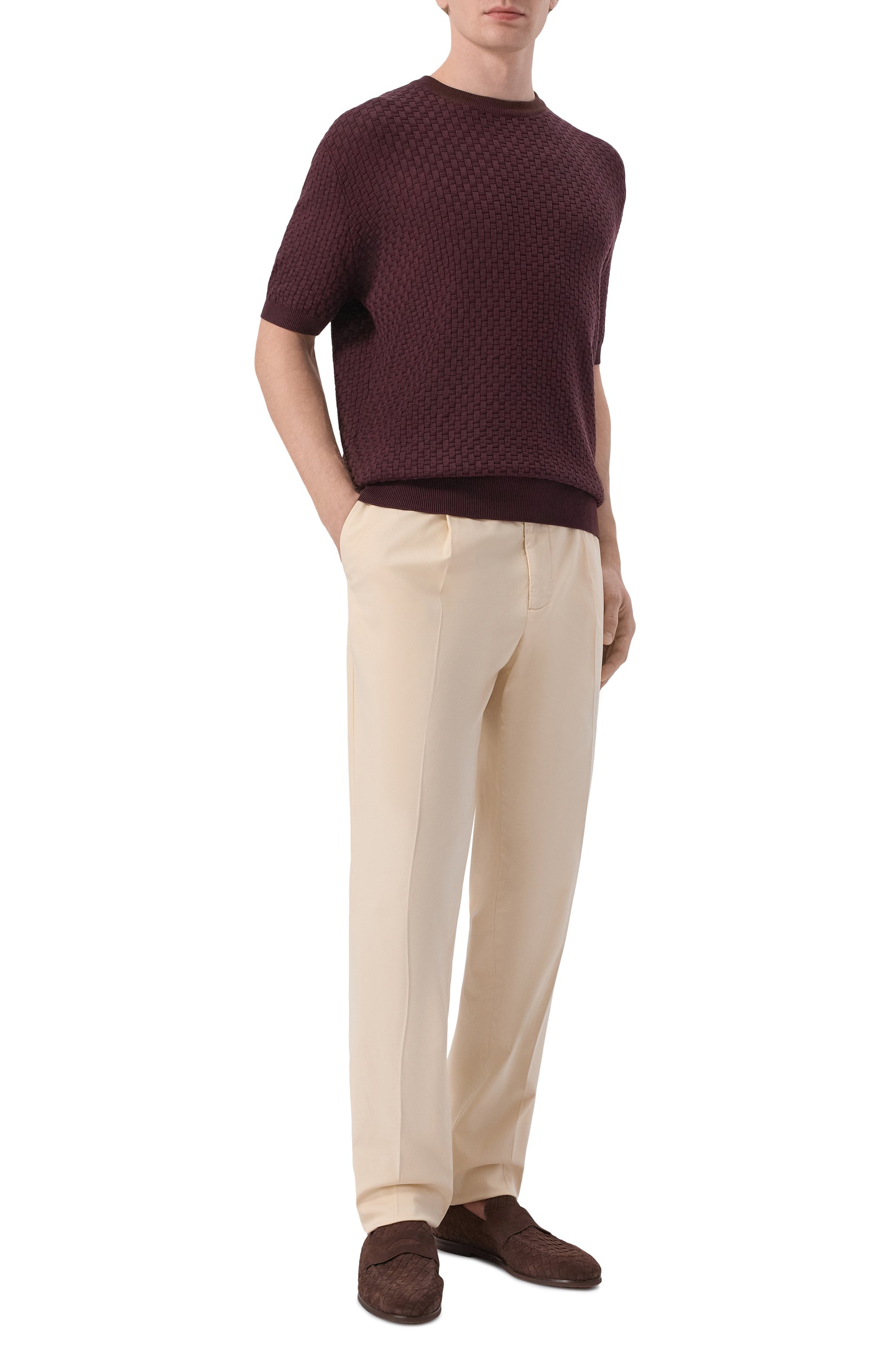 Джемпер из шелка и хлопка MVST, арт. M26.2PM.K041/Y104 CANESTR0, фото 2