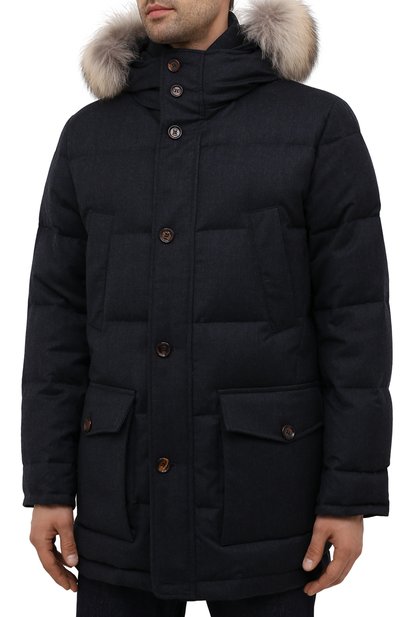 Пуховик с меховой отделкой KIRED, арт. WANIEW7405008002, фото 3