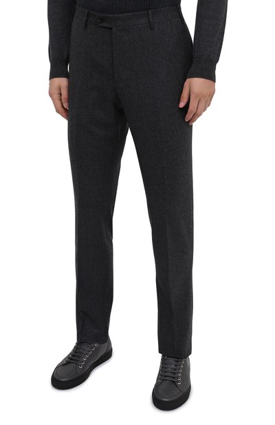 Шерстяные брюки CORNELIANI, арт. 865B01-0818111/02, фото 3