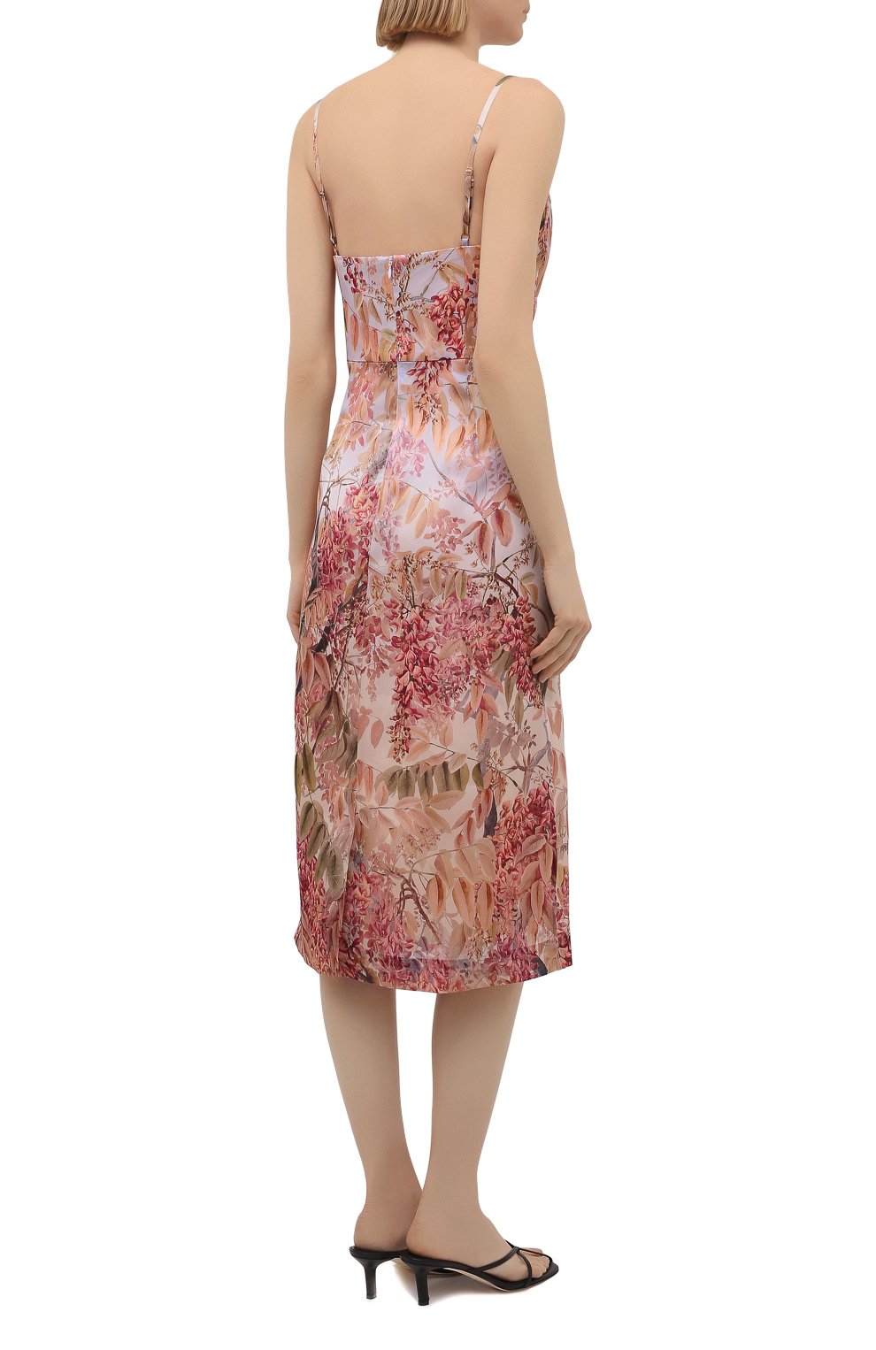 Атласное платье ZIMMERMANN, арт. 1392DB0T, фото 4