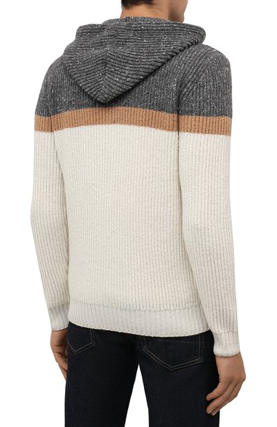 Кардиган из шерсти и кашемира ELEVENTY PLATINUM, арт. D76MAGD05 MAG0D004, фото 4