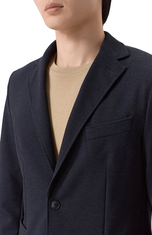 Однобортный пиджак BOSS 50554139 Синий  50554139 Фото 5