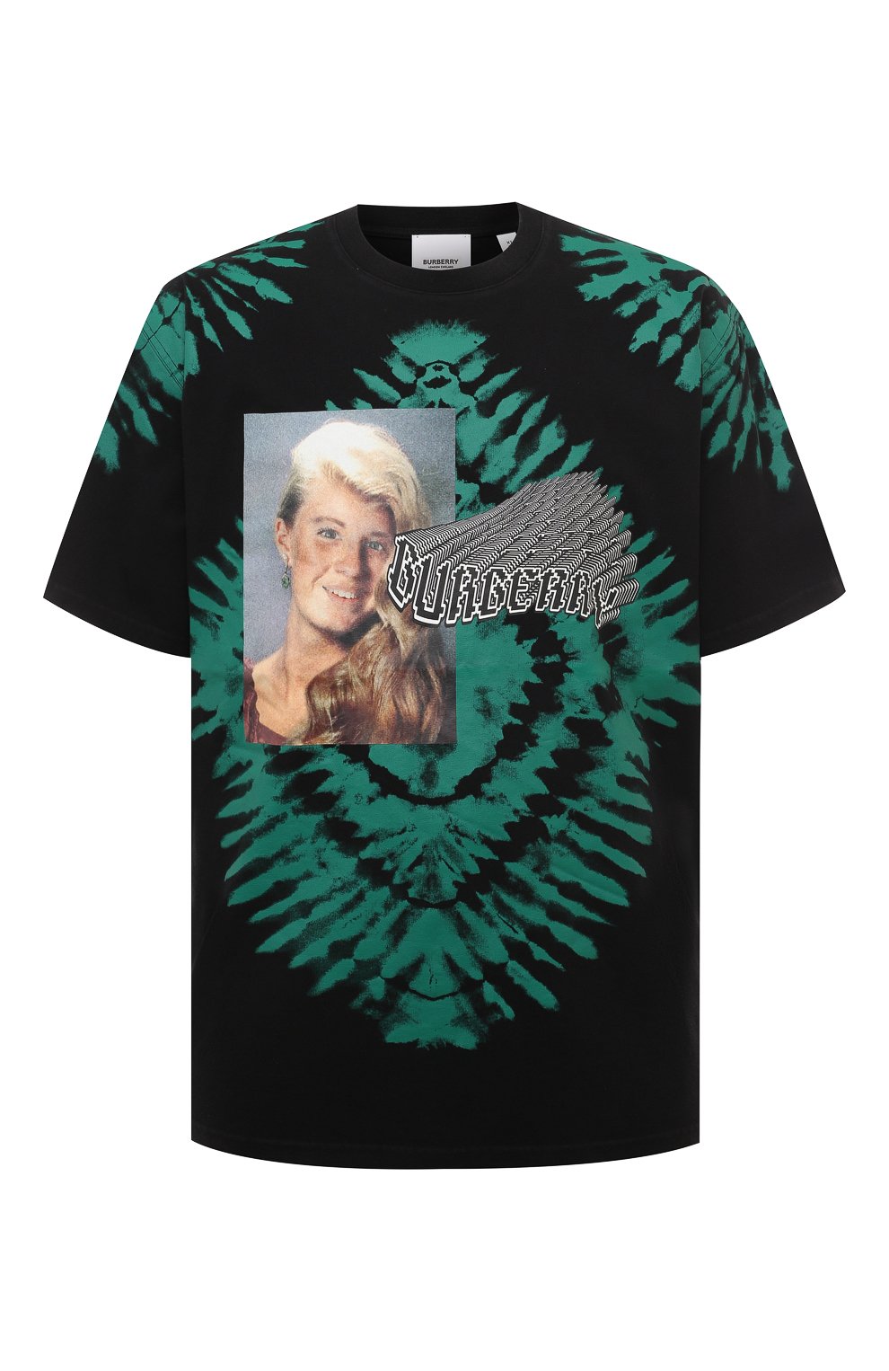 Хлопковая футболка BURBERRY, арт. 8064986, фото 1