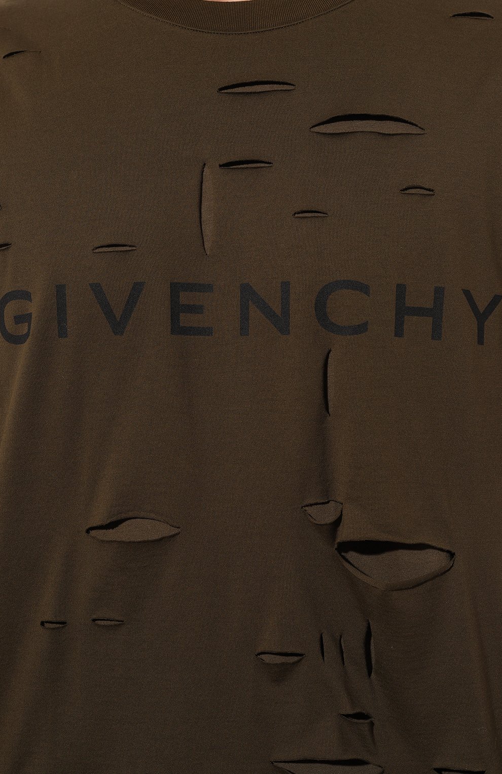 Хлопковая футболка GIVENCHY, арт. BM71GL3Y8Y, фото 5