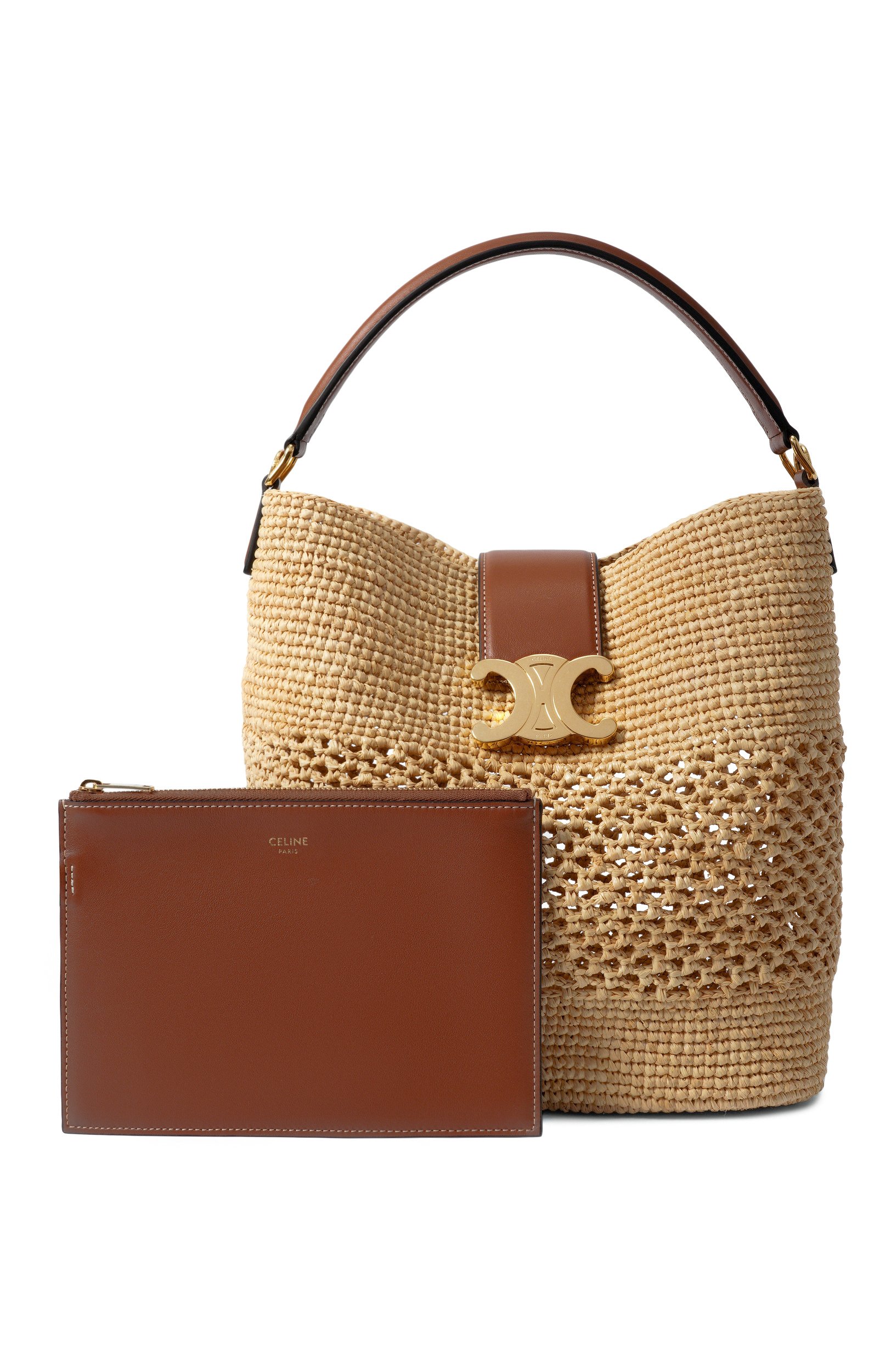 Сумка louise medium CELINE бежевого цвета по цене 424000 руб., арт. 12315/2GUJ, фото 7 Сумка louise medium CELINE, арт. 12315/2GUJ, фото 7