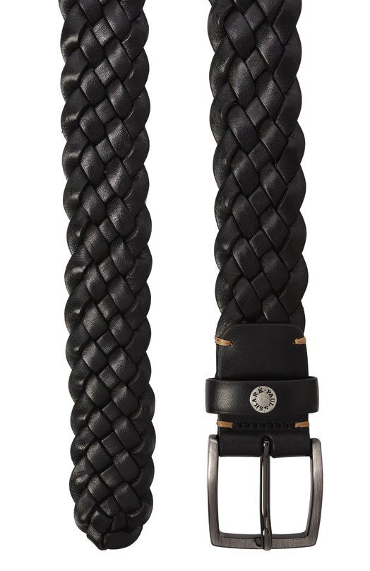 Кожаный ремень Paul&Shark 26416032 Чёрный  26416032 Фото 3