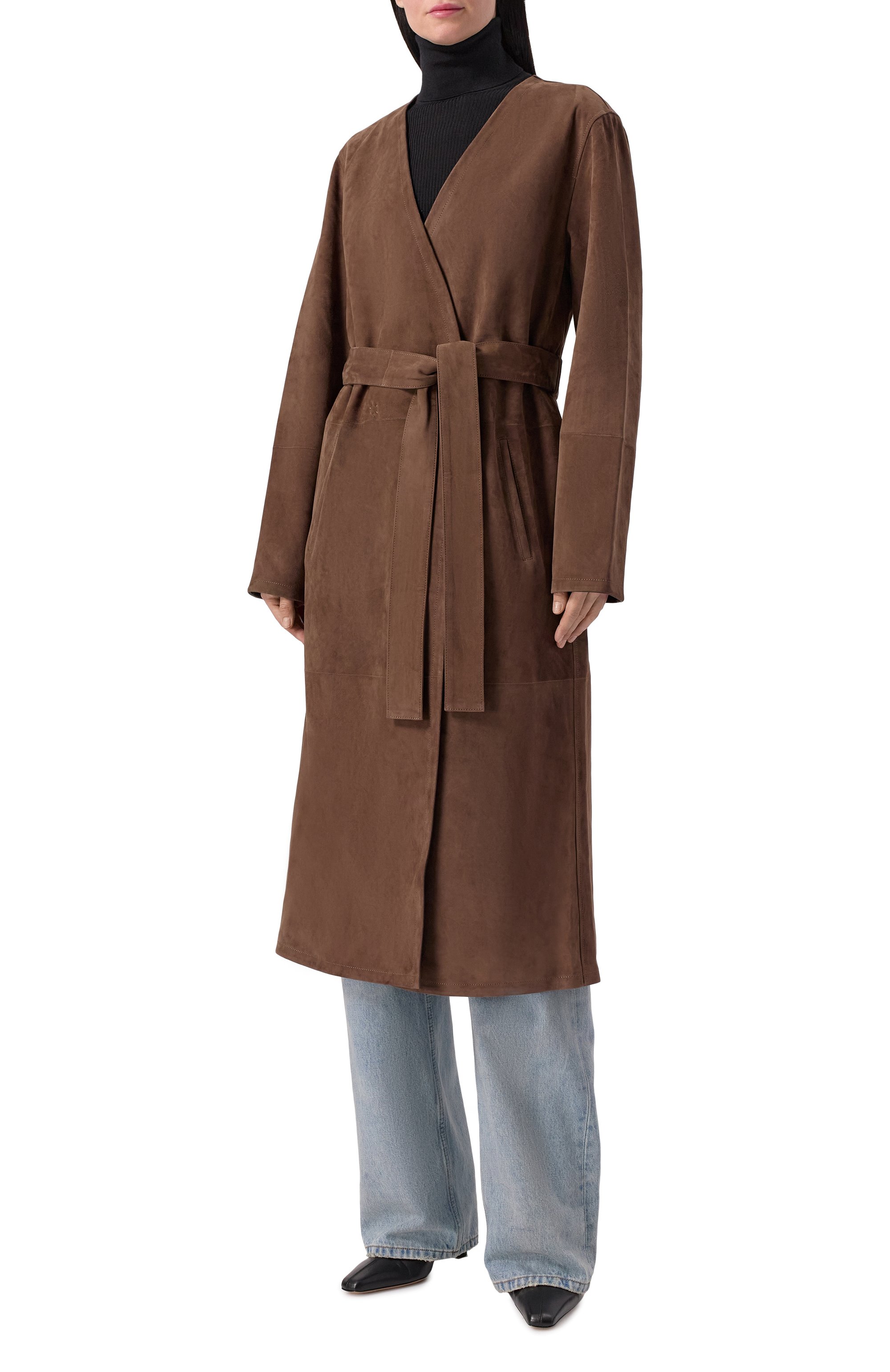 Замшевое пальто VENERA M., арт. MYT/141SZP/120V, фото 3