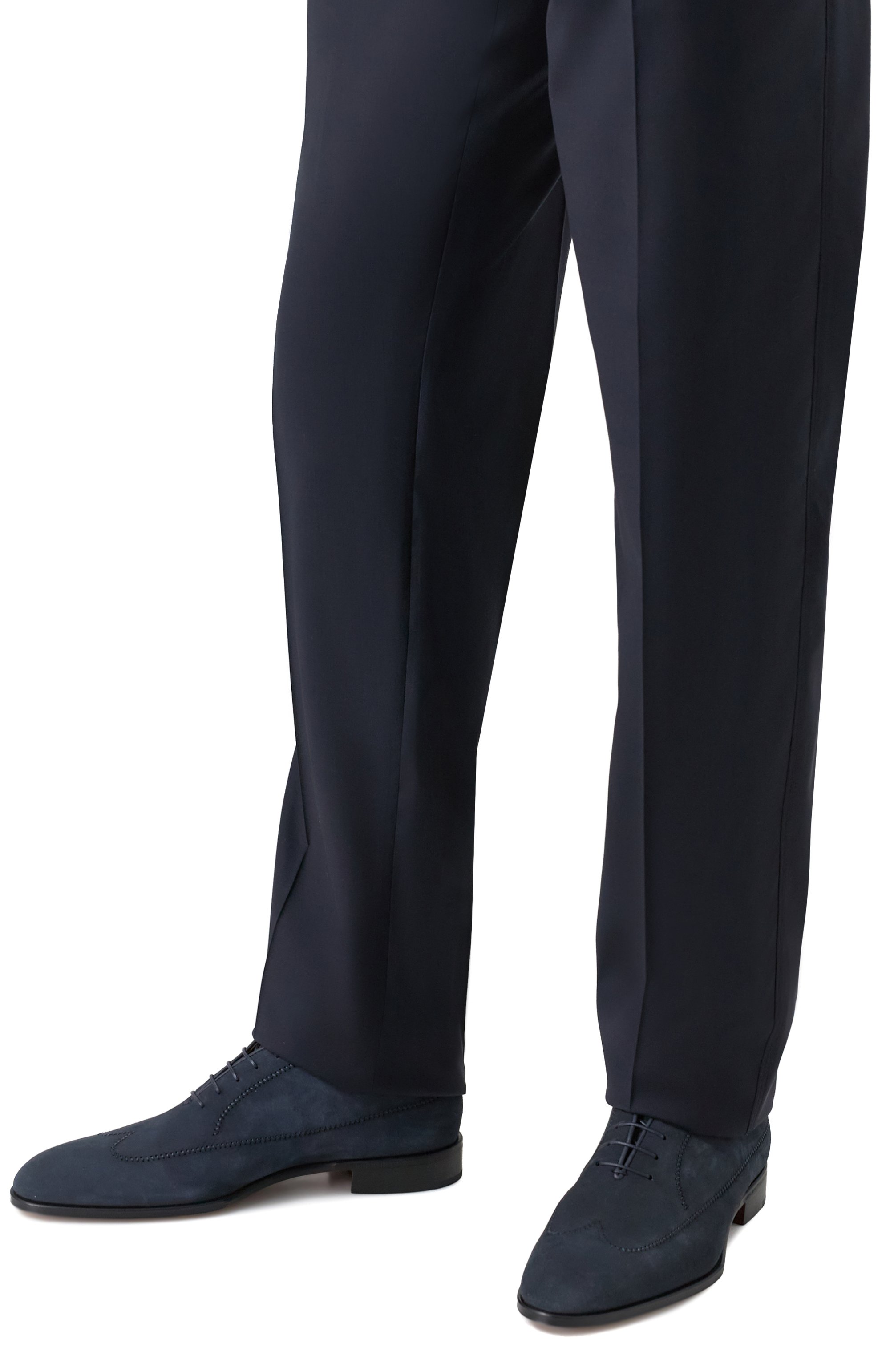 Замшевые оксфорды ZILLI, арт. H0124AM1107VLSW03, фото 3