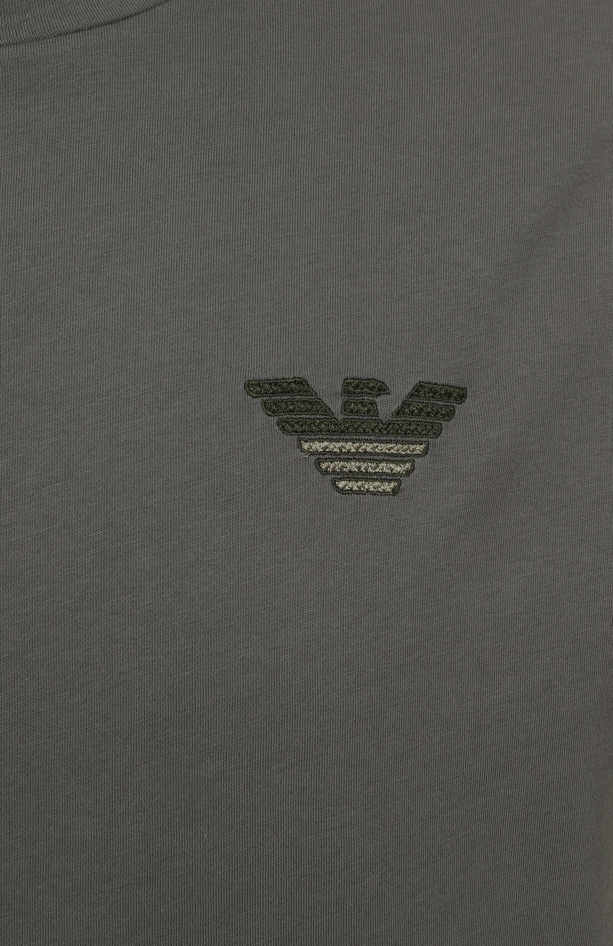 Хлопковая футболка EMPORIO ARMANI, арт. EM000574/AF12334, фото 6