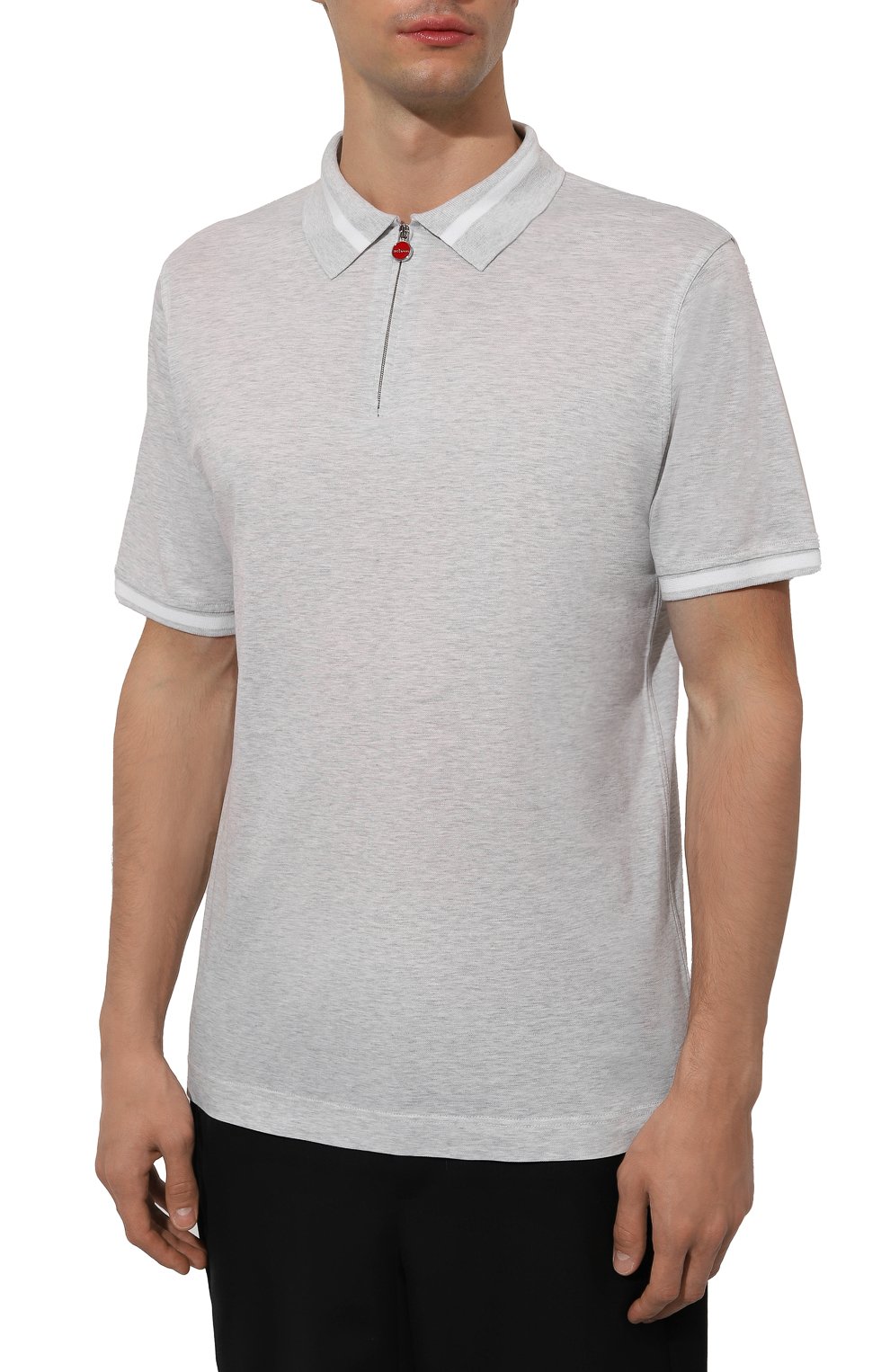 Хлопковое поло KITON, арт. UMK1172V4, фото 3