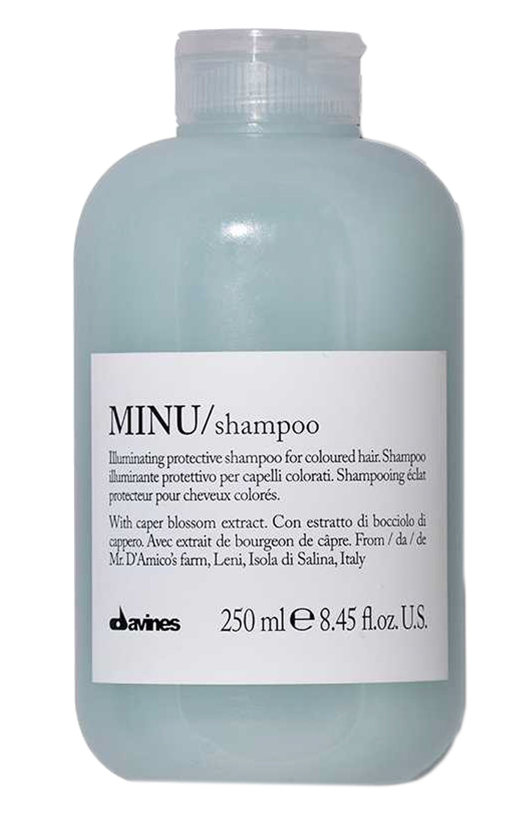 Защитный шампунь для сохранения цвета волос minu (250ml) DAVINES, арт. 75056, фото 1