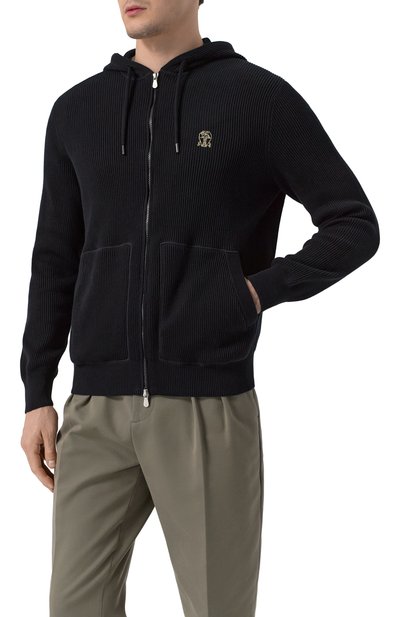 Хлопковый кардиган BRUNELLO CUCINELLI, арт. M29200416G, фото 3