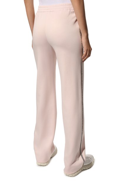 Брюки MIU MIU светло-розового цвета по цене 190000 руб., арт. MJP263-1ZSC-F0482, фото 4 Брюки MIU MIU, арт. MJP263-1ZSC-F0482, фото 4