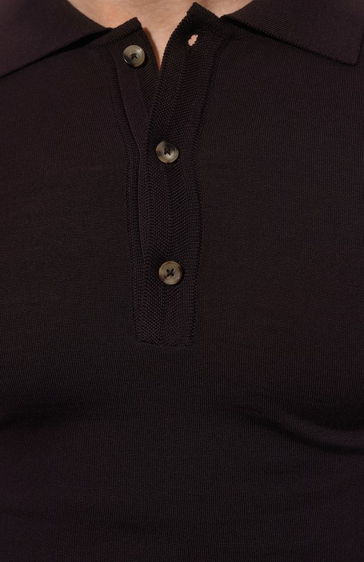 Шерстяное поло Svevo Фиолетовый, фото 5