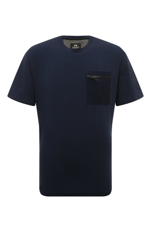 

Хлопковая футболка La Martina, Синий