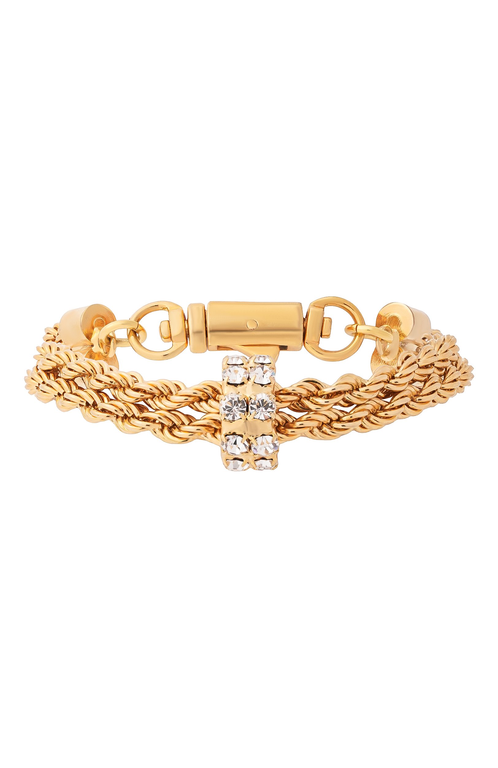 Браслет CRYSTALLINE JEWELLERY золотого цвета по цене 16720 руб., арт. 484CC, фото 1 Браслет CRYSTALLINE JEWELLERY, арт. 484CC, фото 1