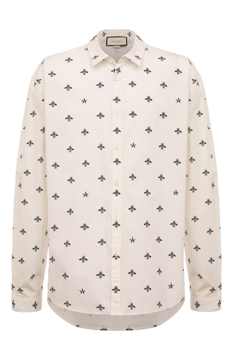 Хлопковая рубашка GUCCI, арт. 408602 Z374A, фото 1