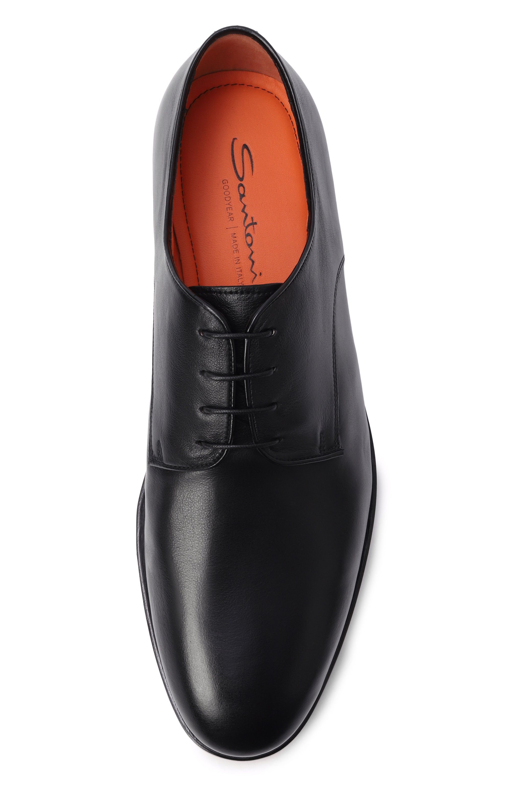 Кожаные дерби carlos SANTONI, арт. MCNG17752SB3EVRTN01, фото 6