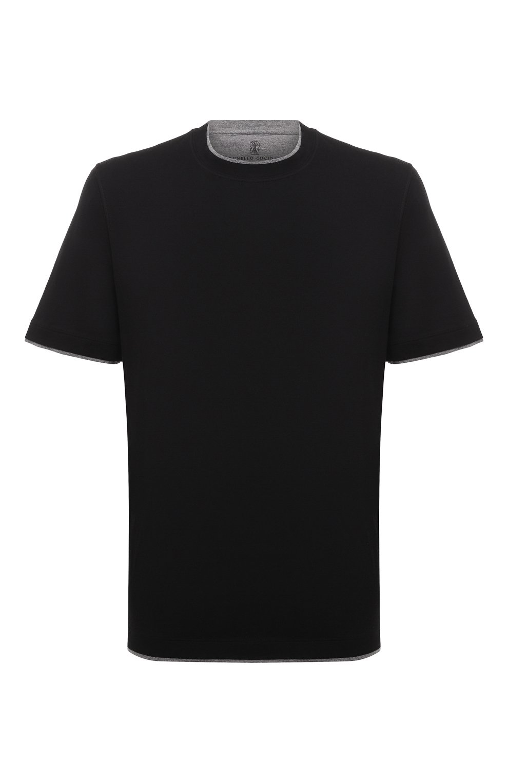 Хлопковая футболка BRUNELLO CUCINELLI, арт. M0B137427, фото 1