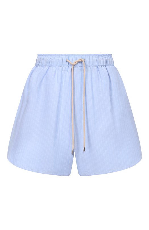 Шорты из вискозы и льна Jacob Cohen JDM_N0019 002 T899A RW Голубой JDM_N0019 002 T899A RW